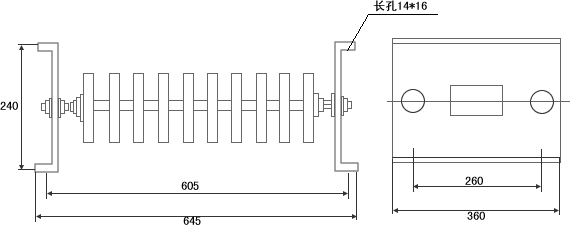 ZX1/ZX15铸铁电阻器